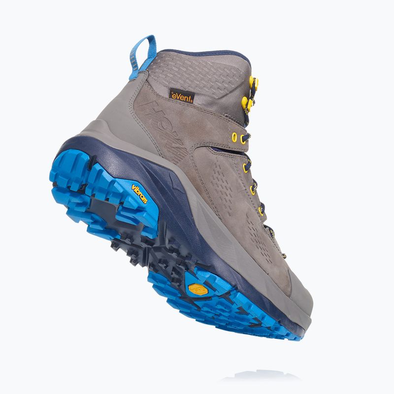 Pánske trekové topánky HOKA Sky Kaha charcoal grey/blue 4