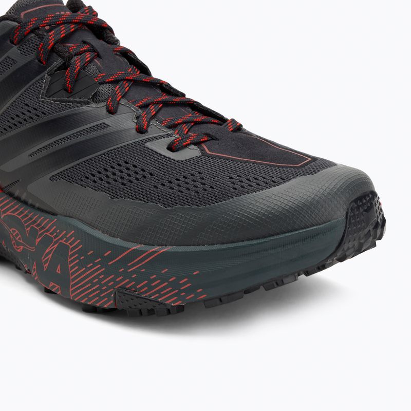 Bežecké topánky HOKA Speedgoat 3 dark shadow/poppy red 7