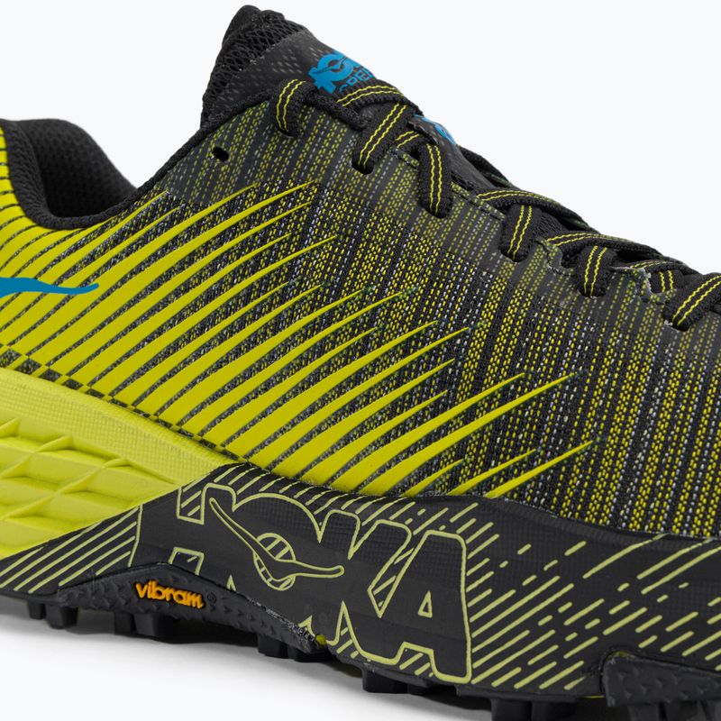 Dámska bežecká obuv HOKA Evo Speedgoat black/yellow 1111430-CIB 11