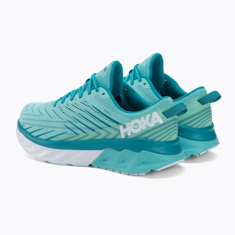 Dámska bežecká obuv HOKA Arahi 4 Wide antigua sand/caribbean sea 3