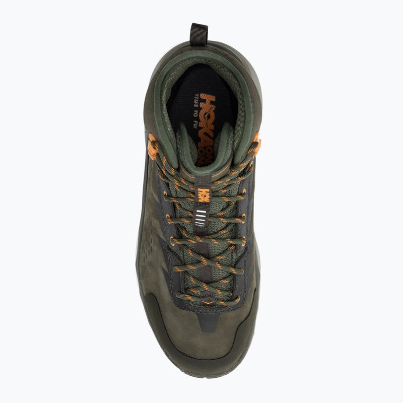 Pánske trekové topánky HOKA Kaha GTX green 1112030 6