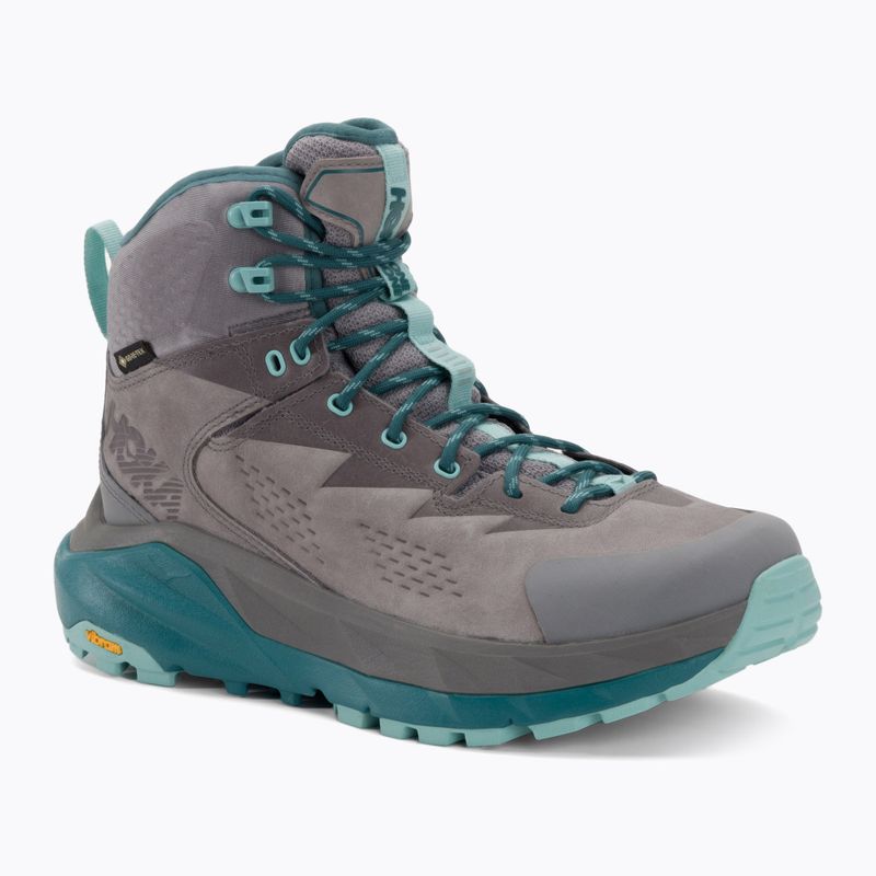 Dámske trekové topánky HOKA Kaha GTX frost gray/aqua haze