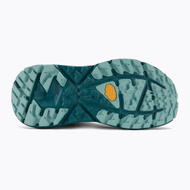 Dámske trekové topánky HOKA Kaha GTX frost gray/aqua haze 5