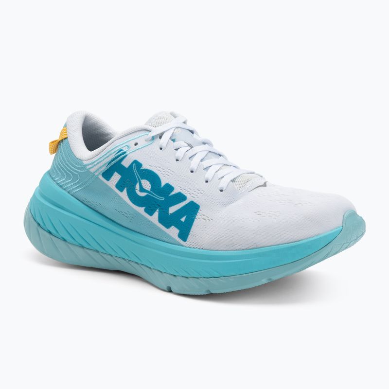 Dámske bežecké topánky HOKA Carbon X white/angel blue