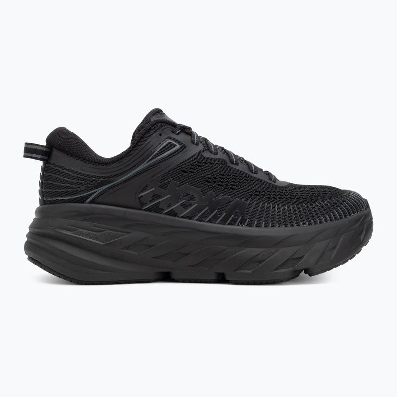 Dámske bežecké topánky HOKA Bondi 7 black/black 2