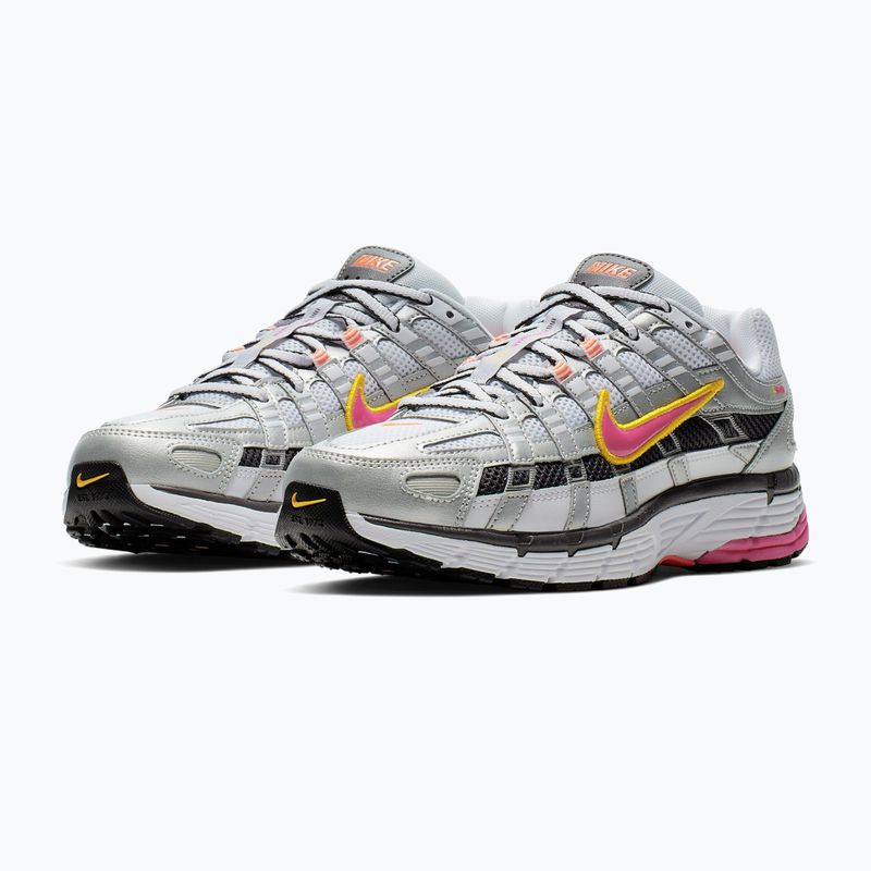 Dámske topánky Nike P-6000 white/metallic platinum/laser fuchsia 2