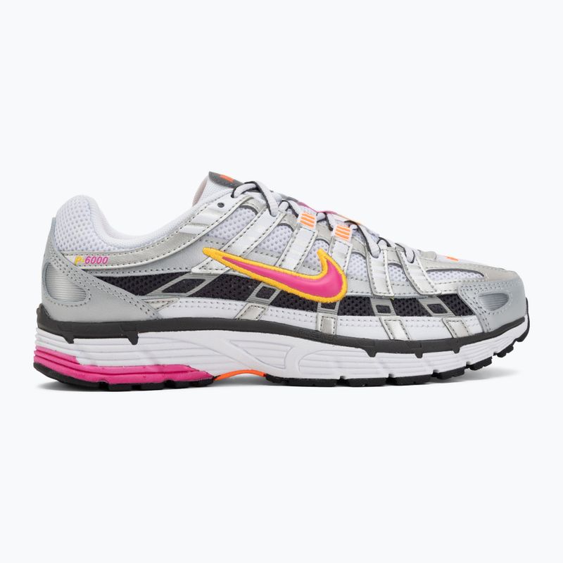 Dámske topánky Nike P-6000 white/metallic platinum/laser fuchsia 2