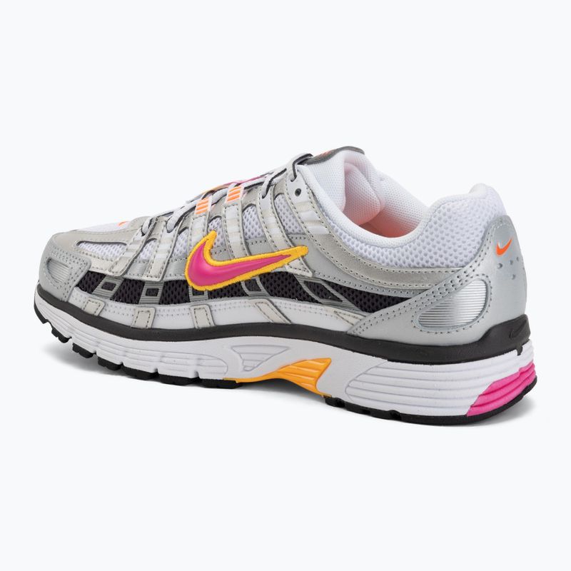 Dámske topánky Nike P-6000 white/metallic platinum/laser fuchsia 3