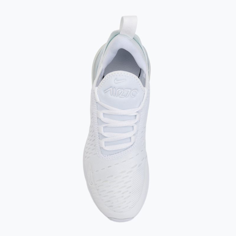 Detské tenisky Nike Air Max 270 white/metallic silver/white 5