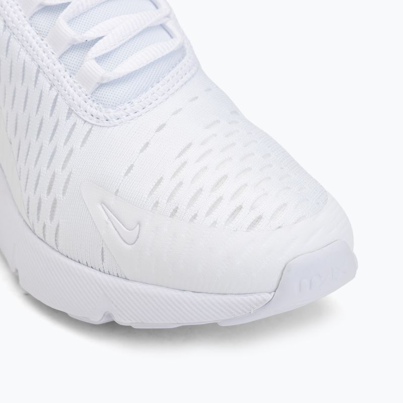 Detské tenisky Nike Air Max 270 white/metallic silver/white 7