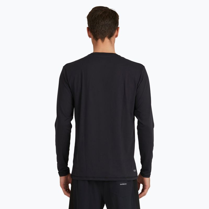 Pánske plavecké tričko longsleeve Quiksilver Solid Streak black 3