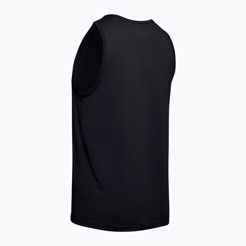 Pánske športové tielko Under Armour Sportstyle Logo Training Tank black 1329589 2