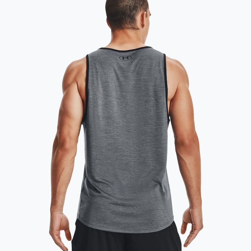 Pánske tréningové tielko Under Armour Tech 2 sivé 132874 2