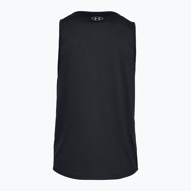 Under Armour Tech 2 pánske tréningové tielko čierne 132874 5
