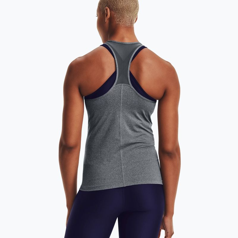 Dámske tréningové tielko Under Armour HG Armour Racer Tank sivé 1328962-12 2