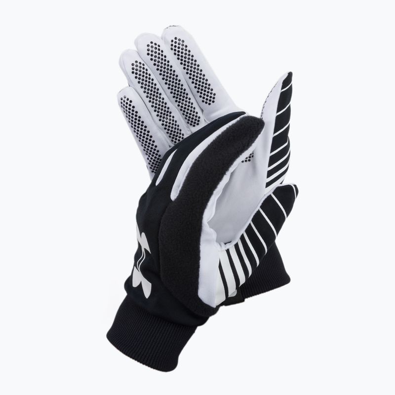 Under Armour Field Player'S 2.0 pánske futbalové rukavice čiernobiele 1328183-001