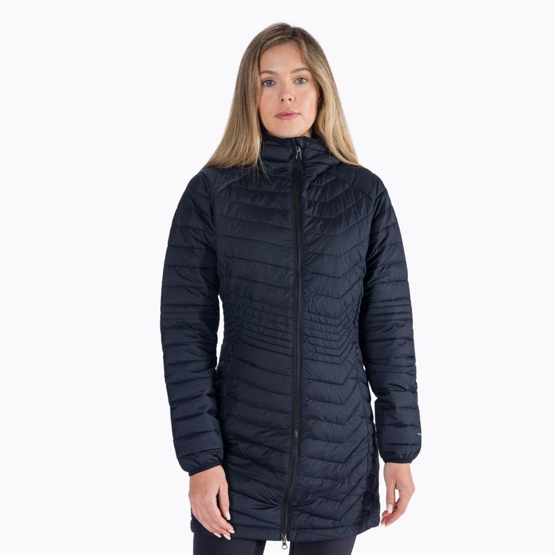 Columbia Powder Lite Mid dámska páperová bunda čierna 1748311