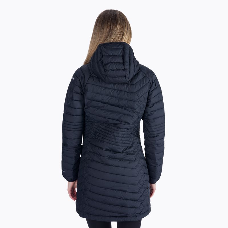 Columbia Powder Lite Mid dámska páperová bunda čierna 1748311 3