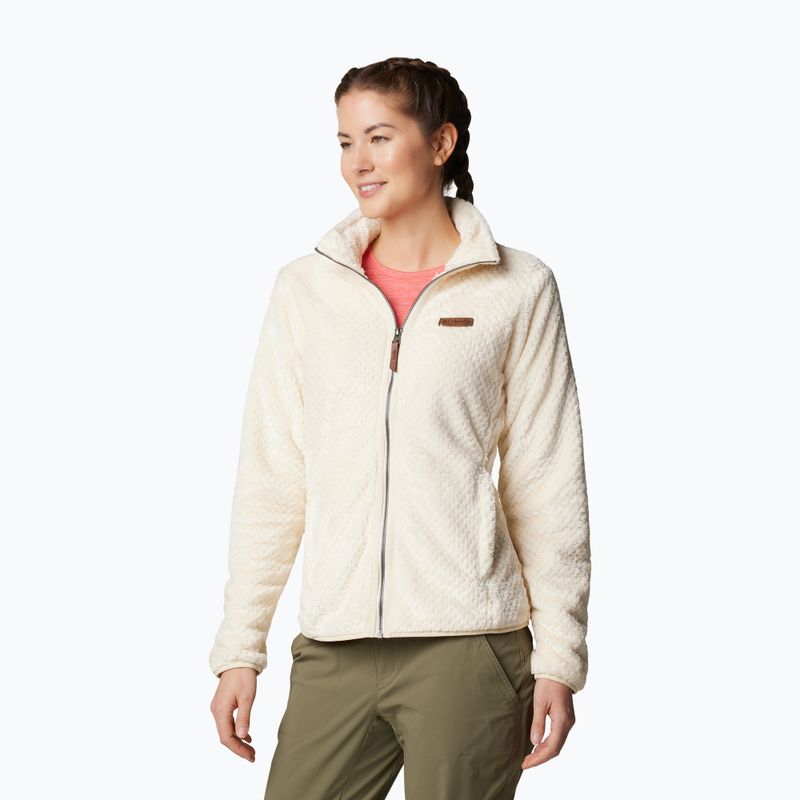 Dámska mikina Columbia Fire Side II Sherpa Full Zip chalk 4