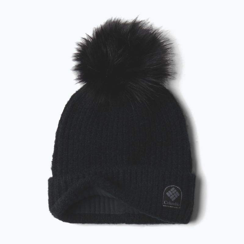 Zimná čiapka Columbia Winter Blur Pom Pom black 2