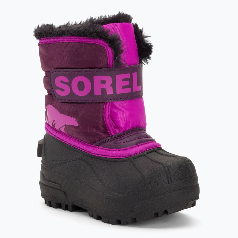 Detské snehové topánky Sorel Snow Commander purple dahlia/groovy pink