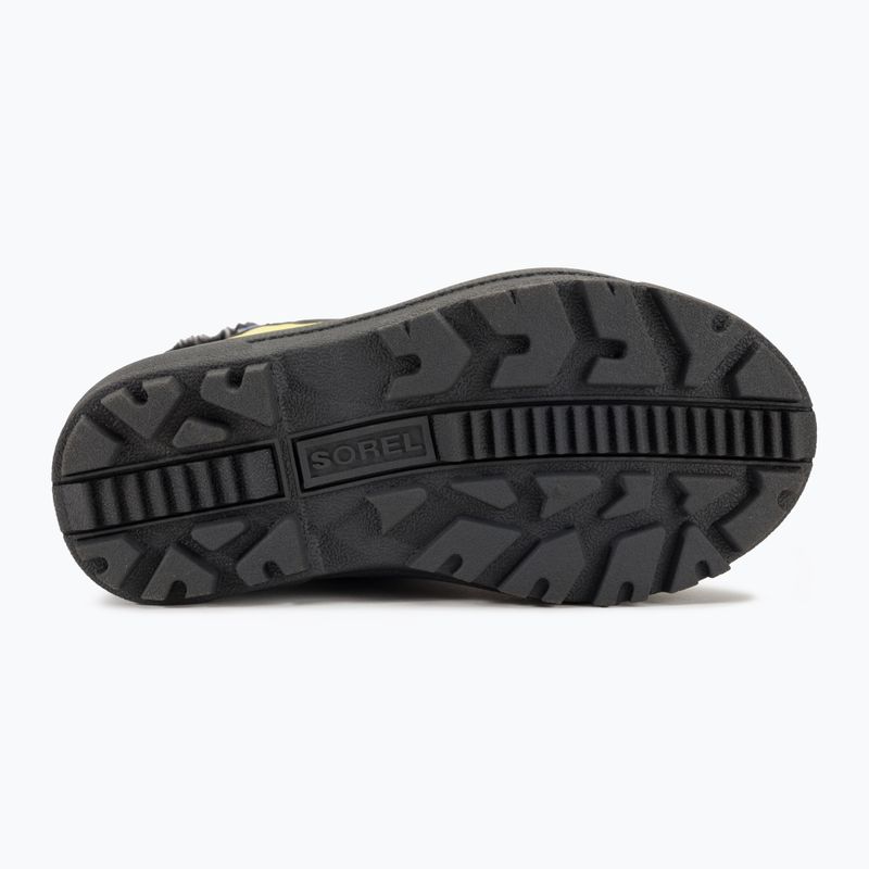 Sorel Snow Commander juniorské snehové topánky black/super blue 5