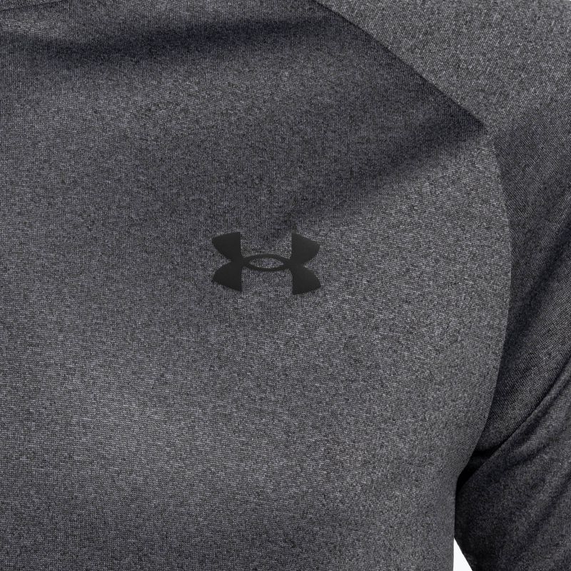 Under Armour Tech 2.0 carbon heather/black pánske tréningové tričko 6