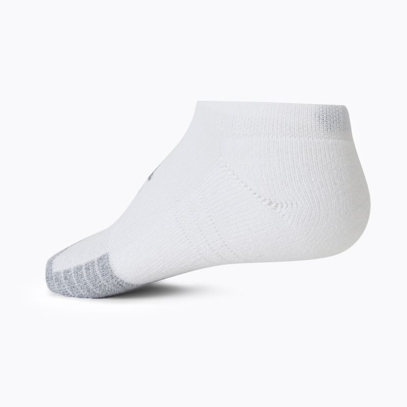 Under Armour Heatgear No Show športové ponožky 3 páry biele 1346755 3