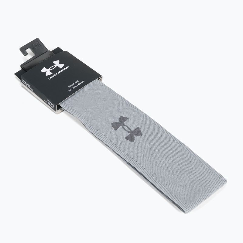 Dámska čelenka Under Armour Jacquard Perfect grey UAR-1347153035