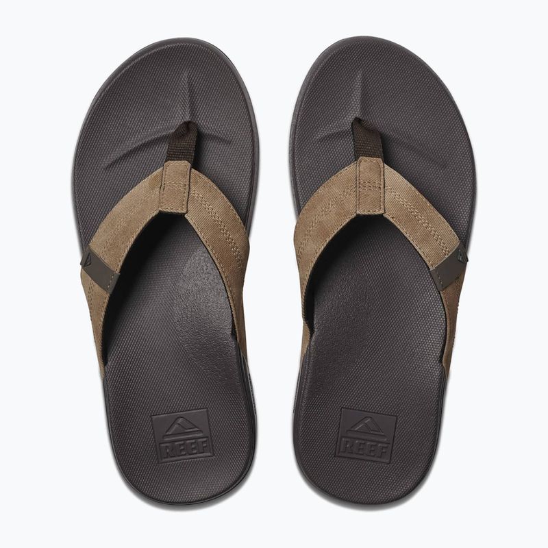 Pánske žabky REEF Cushion Phantom hnedo-čierne RFA3FDIBTN 9