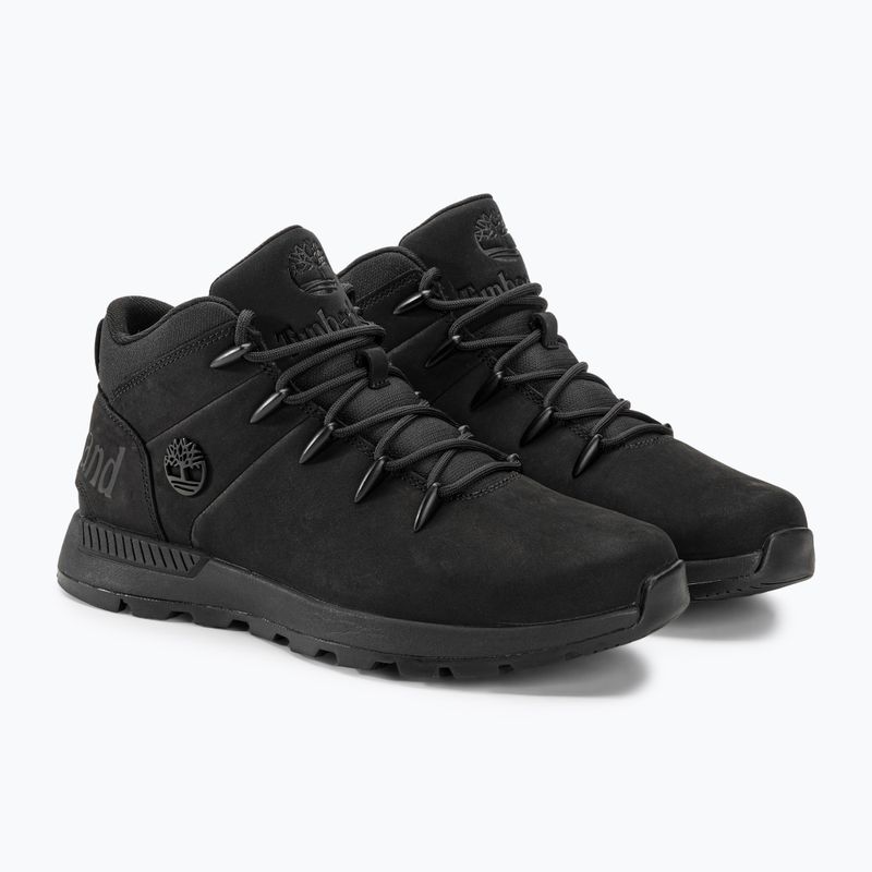 Pánske trekové topánky Timberland Euro Sprint Trekker blackout nubuk 4