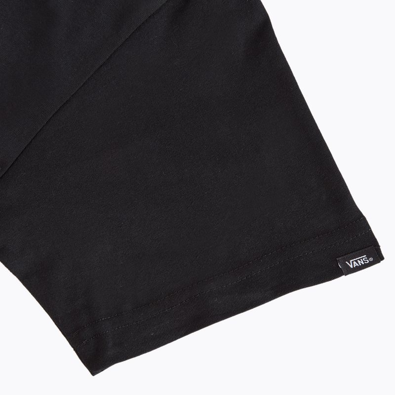 Pánske tričko Vans Mn s logom na ľavej strane hrude black/white 7
