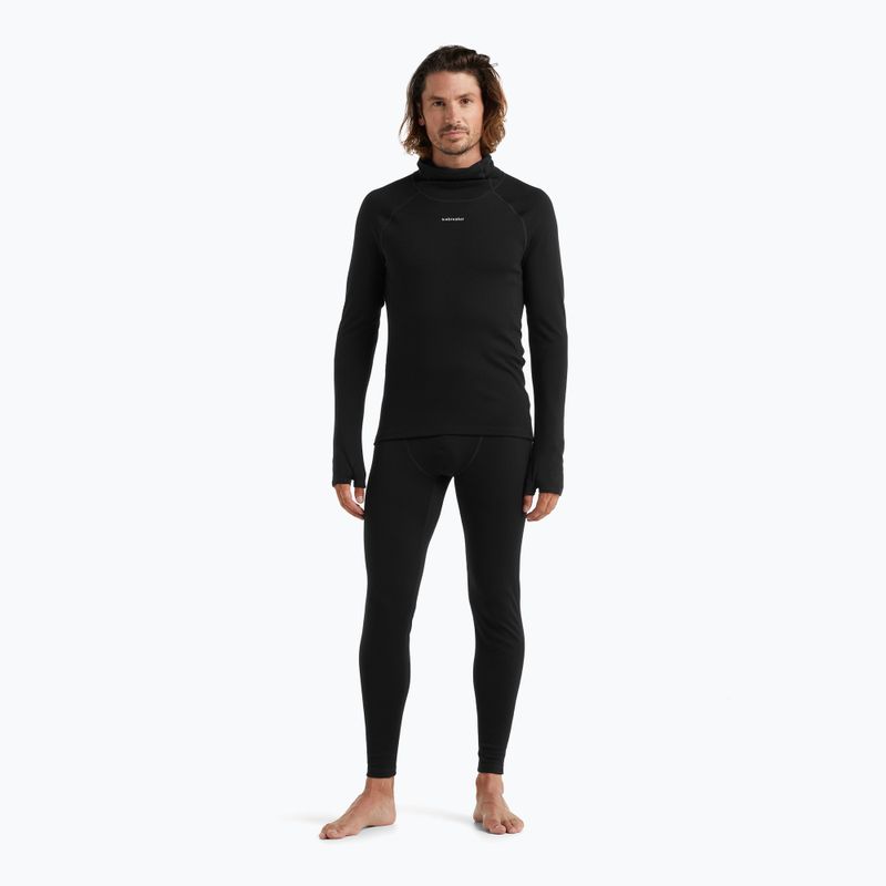 Pánske termo nohavice Icebreaker Merino 001 black IB0A56B90011 2