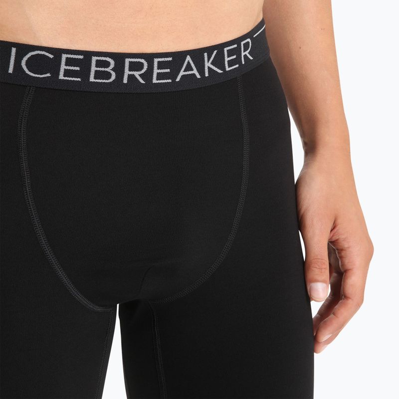 Pánske termo nohavice Icebreaker Merino 001 black IB0A56B90011 4