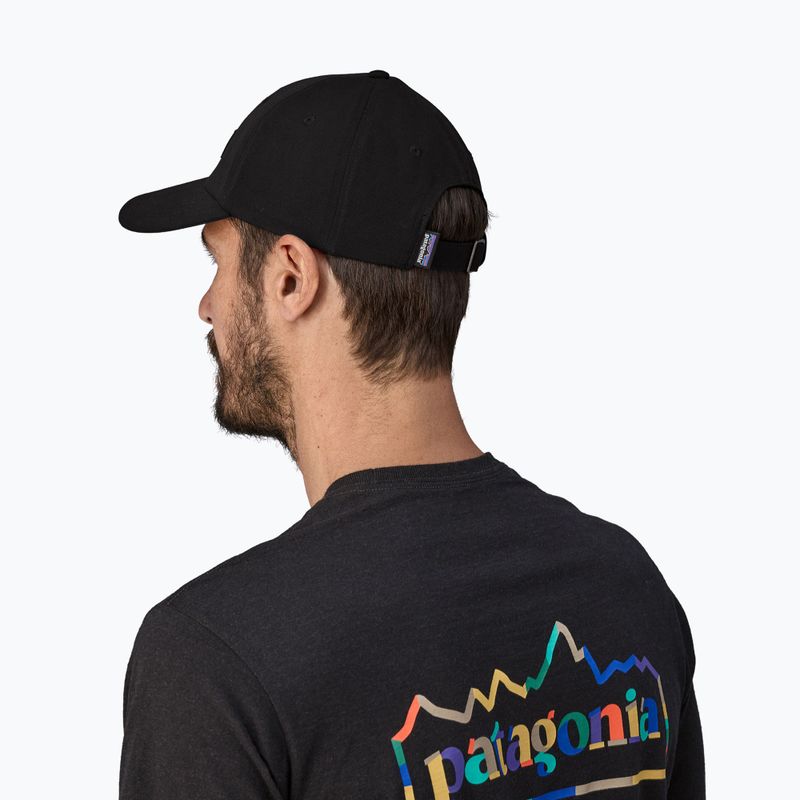Šiltovka Patagonia P-6 Label Trad black 4