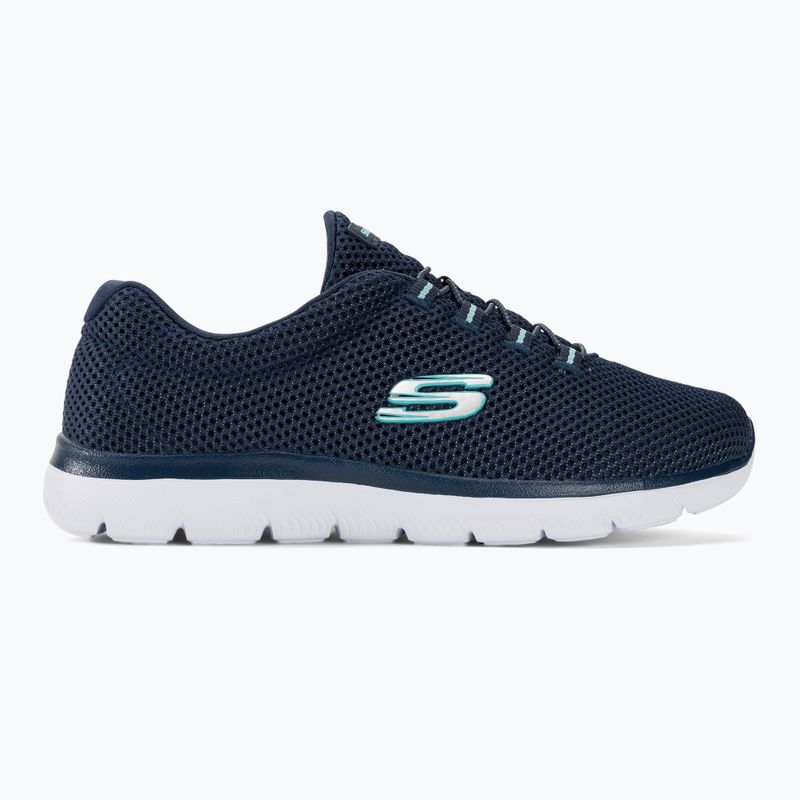 Dámska tréningová obuv SKECHERS Summits navy/light blue 2