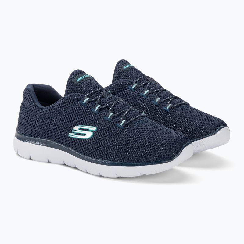 Dámska tréningová obuv SKECHERS Summits navy/light blue 4