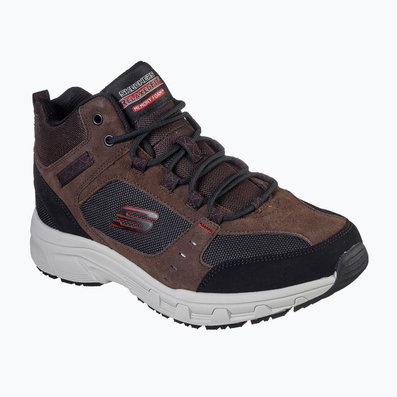 Pánska treková obuv SKECHERS Oak Canyon Ironhide chocolate 7