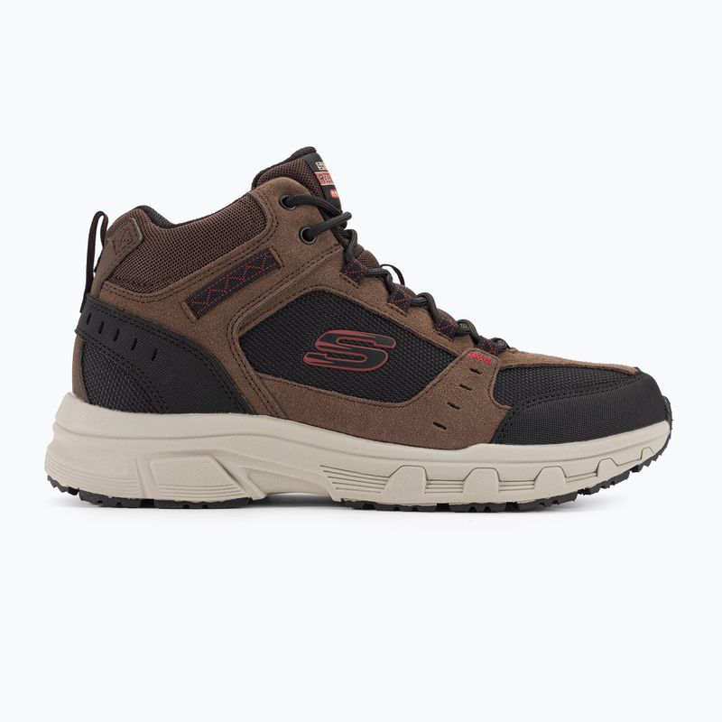 Pánska treková obuv SKECHERS Oak Canyon Ironhide chocolate 2