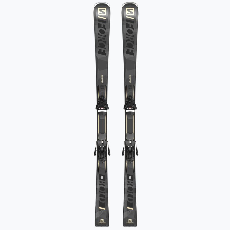 Zjazdové lyže Salomon S Force Ti Bold + Z12 black L416754 10