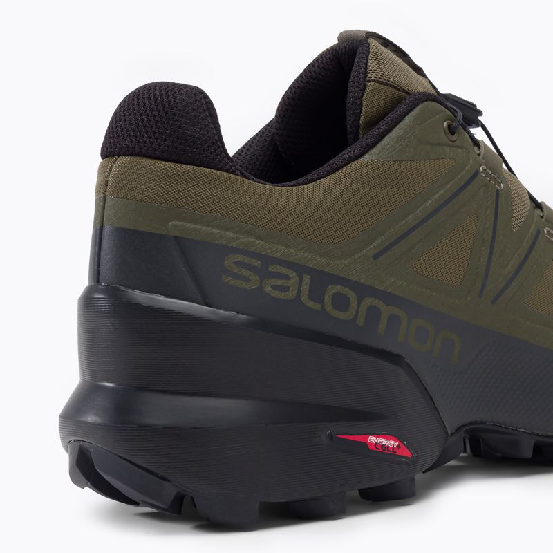 Pánska trailová obuv Salomon Speedcross 5 Wide zelená L49813 8