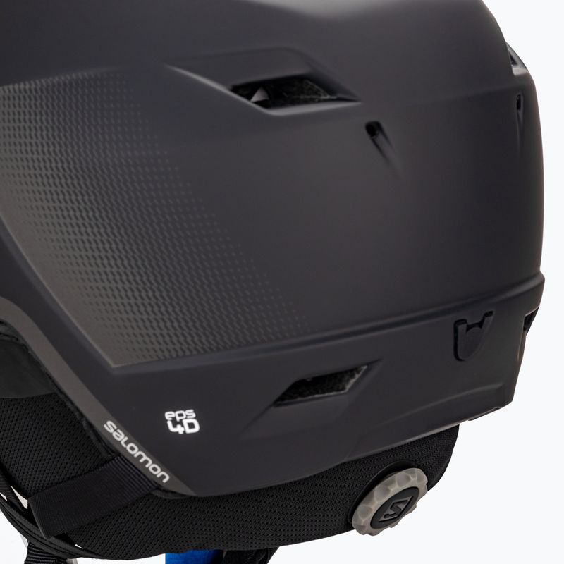 Pánska lyžiarska prilba Salomon Pioneer Lt Visor čierna L411999 6