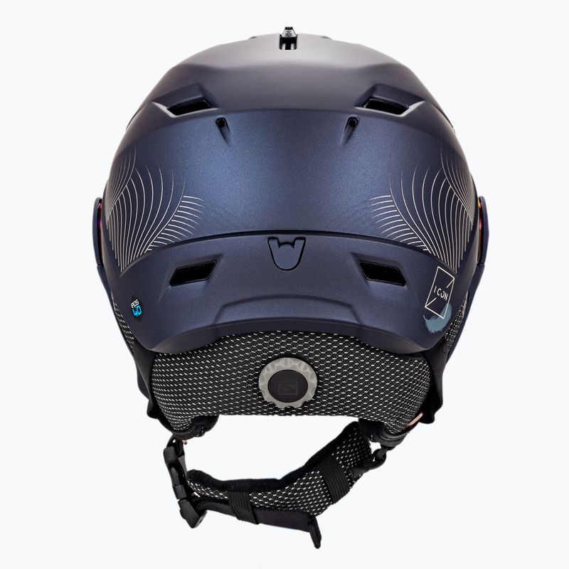 Dámska lyžiarska prilba Salomon Icon Lt Visor tmavomodrá L411998 3