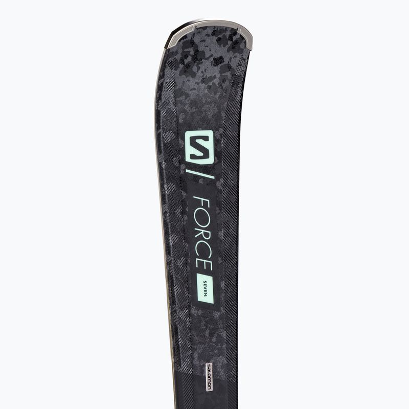Dámske zjazdové lyže Salomon S/Force W 7 + M1 GW black L411356/L4113251 8
