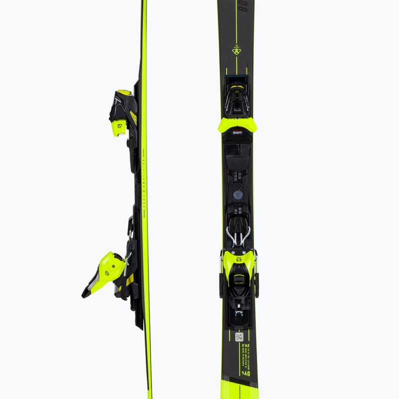 Pánske zjazdové lyže Salomon S/Max 8 + M11 GW grey L411344/L411321 4