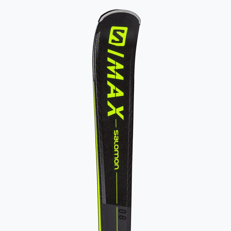 Pánske zjazdové lyže Salomon S/Max 8 + M11 GW grey L411344/L411321 6