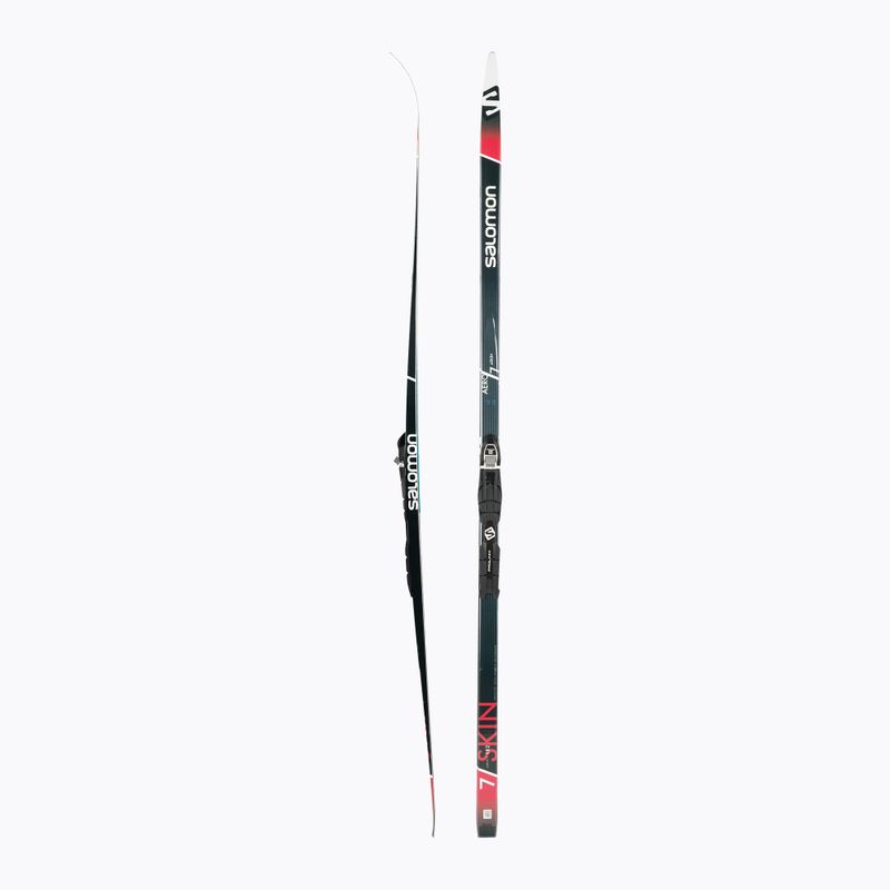 Salomon Aero 7 Eskin + Prolink Access bežecké lyže čierna/červená L412131PM 2