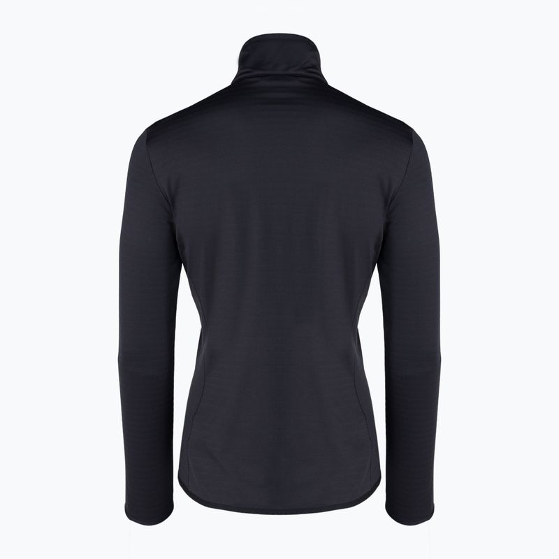 Dámska fleecová mikina Salomon Outrack Full Zip Mid čierna LC13582 2