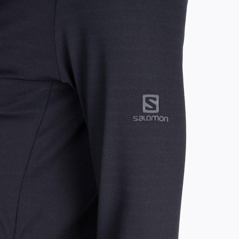 Dámska fleecová mikina Salomon Outrack Full Zip Mid čierna LC13582 3