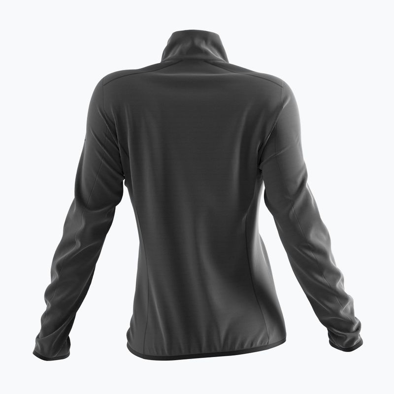 Dámska fleecová mikina Salomon Outrack Full Zip Mid čierna LC13582 6